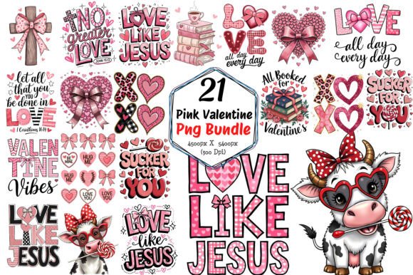 Download Pink Valentine Png Bundle - Valentine png bundle Collection