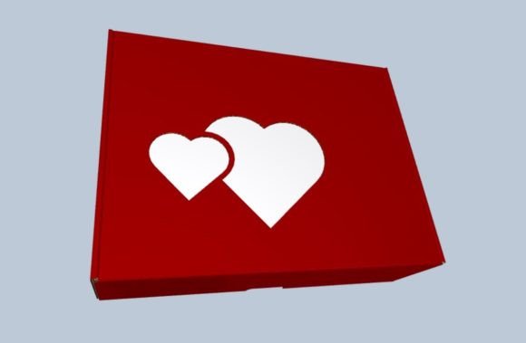 Download Valentine's Day SVG, A4 Template Box - Valentine's day svg Collection